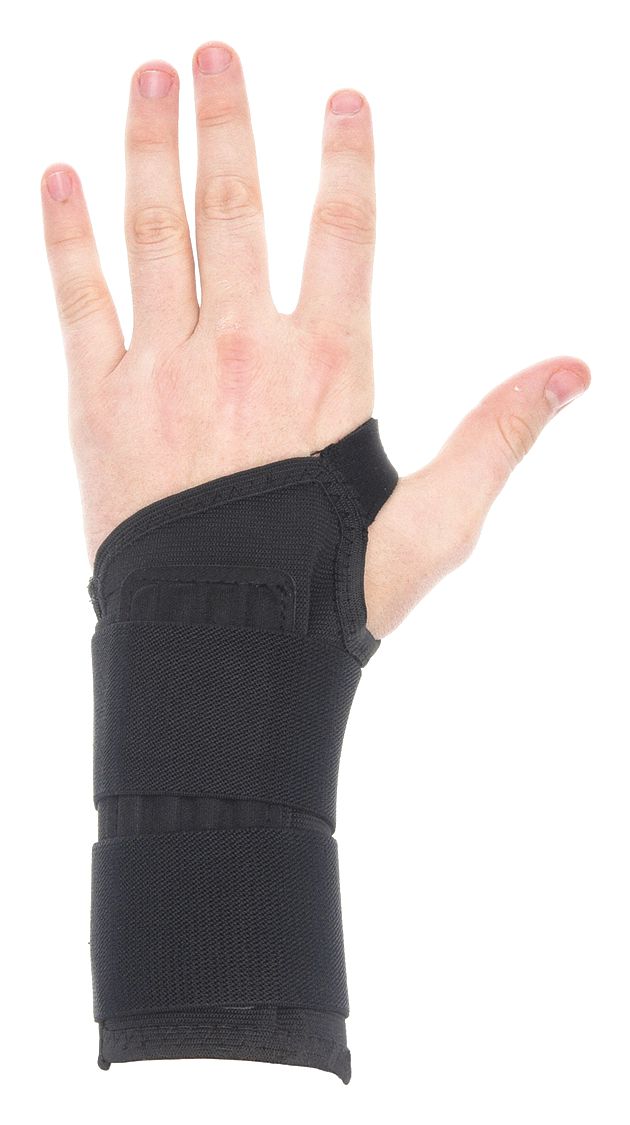 WRIST SUPPORT AMBIDEXTROUS BLACK XL