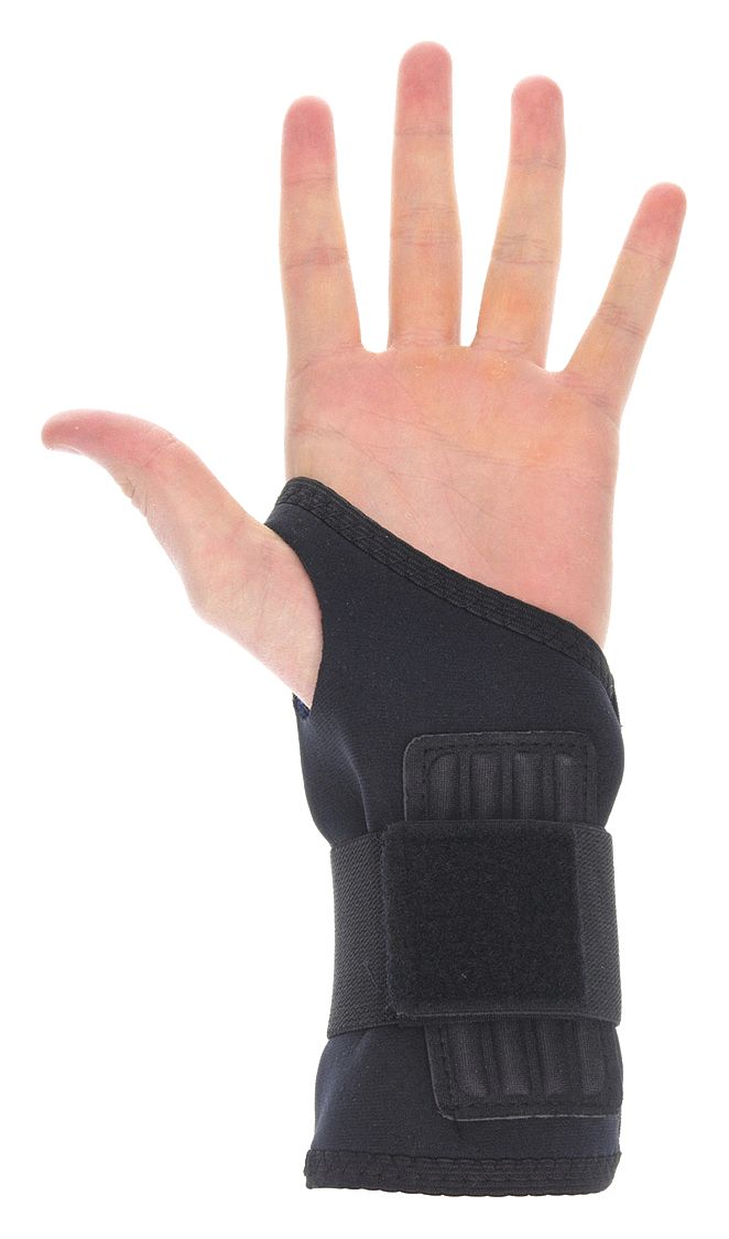 WRIST SUPPORT AMBIDEXTROUS BLACK S