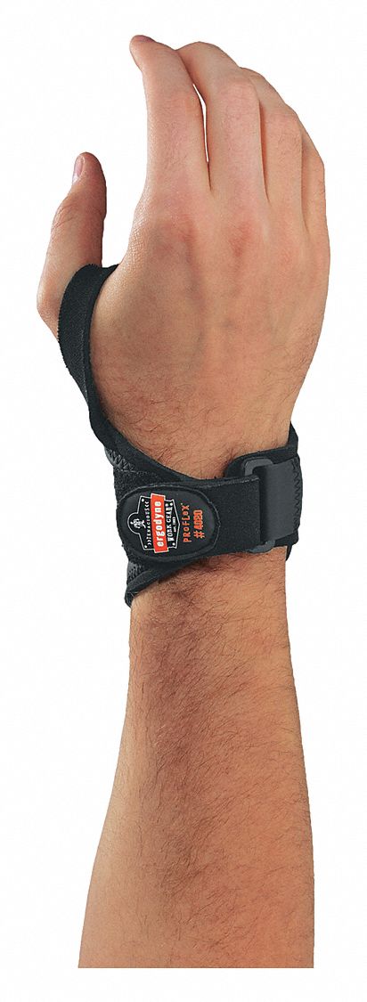 SUPPORT POIGNET,UNE SANGLE,GRAND,NOIR