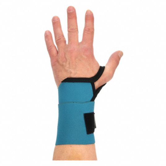 DECADE, Ambidextrous, Universal Ergonomic Support Size, Wrist Wrap 3RYA841660TL Grainger