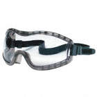 SAFTEY GOGGLES,GREY FRAME,CLEAR LENS,PC