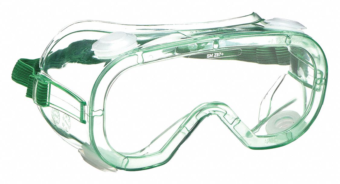 LUNETTES DE PROTECTION ÉTANCHES, OTG, PVC/PC, ANTIBUÉE, TRNSP, CSA, UV, UNIVERSEL, UNISEXE