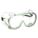 SAFETY GOGGLES, TRADITIONAL, PC, SILICOTE-6, CLEAR, UNIVERSAL, UNISEX, VENTED