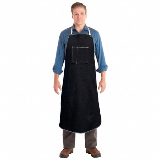 ALPHATEC, Denim, Blue, Bib Apron - 3RYT8|57-003 - Grainger