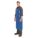 CHEMICAL RESISTANT APRON,BLUE,50 IN L
