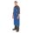 CHEMICAL RESISTANT APRON,BLUE,50 IN L