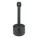 CIGARETTE RECEPTACLE,1 GAL.,BLACK