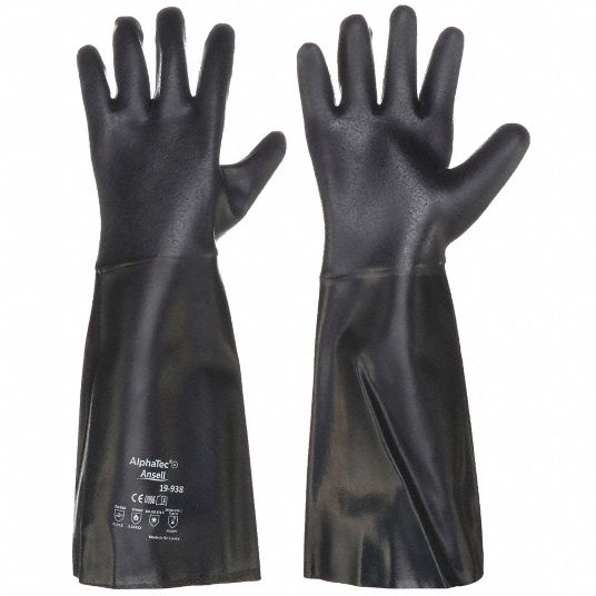 83 mil Glove Thick, 17 3/4 in Glove Lg, Chemical Resistant Gloves ...