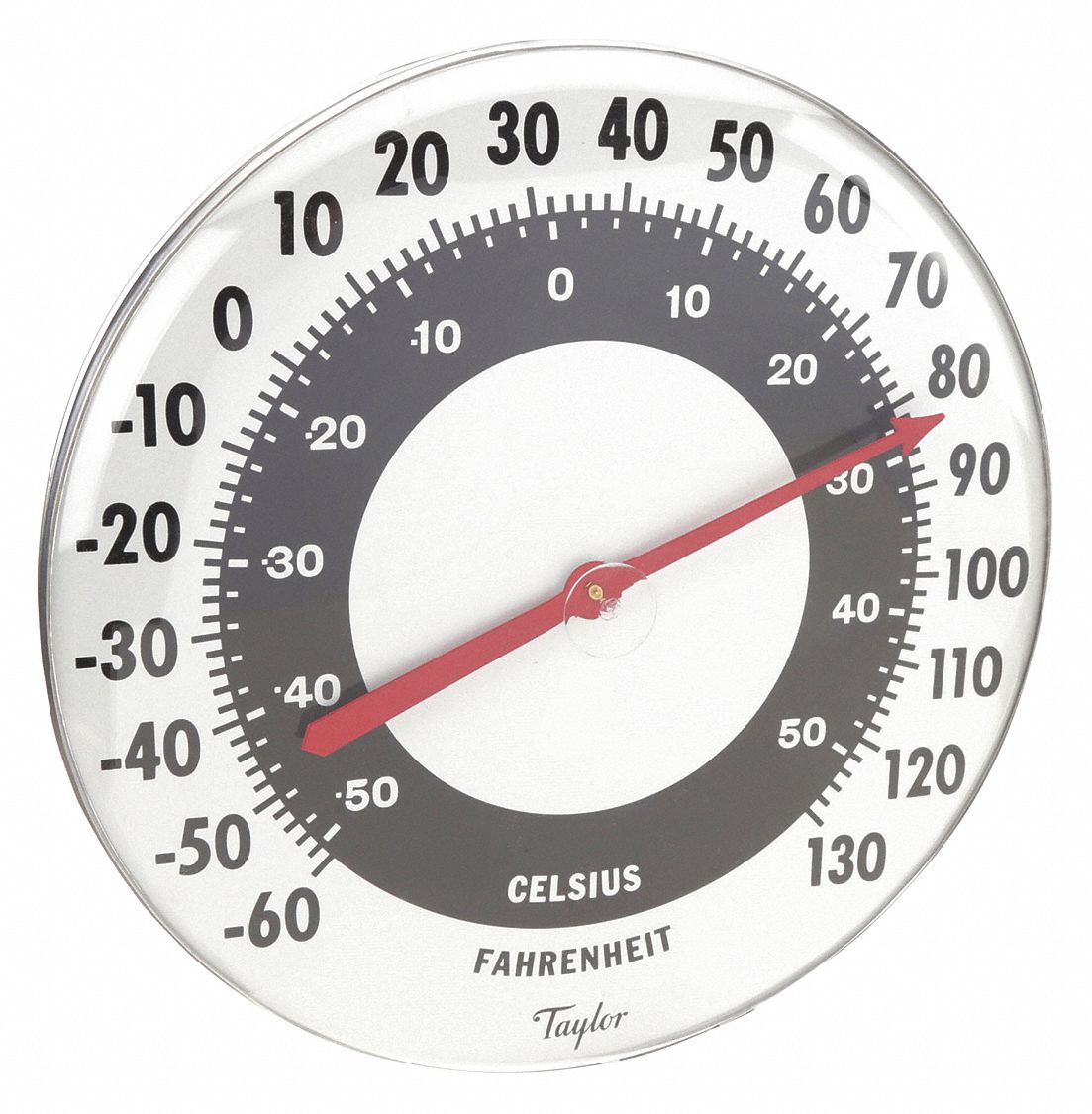 Analog Thermometer: -60°F