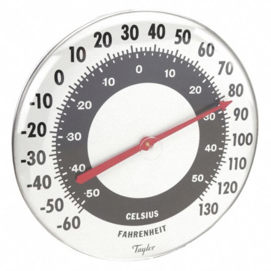 TA-60-FR - Termometro analogico a flangia reversibile - ø 60 mm - capillare  1500 mm