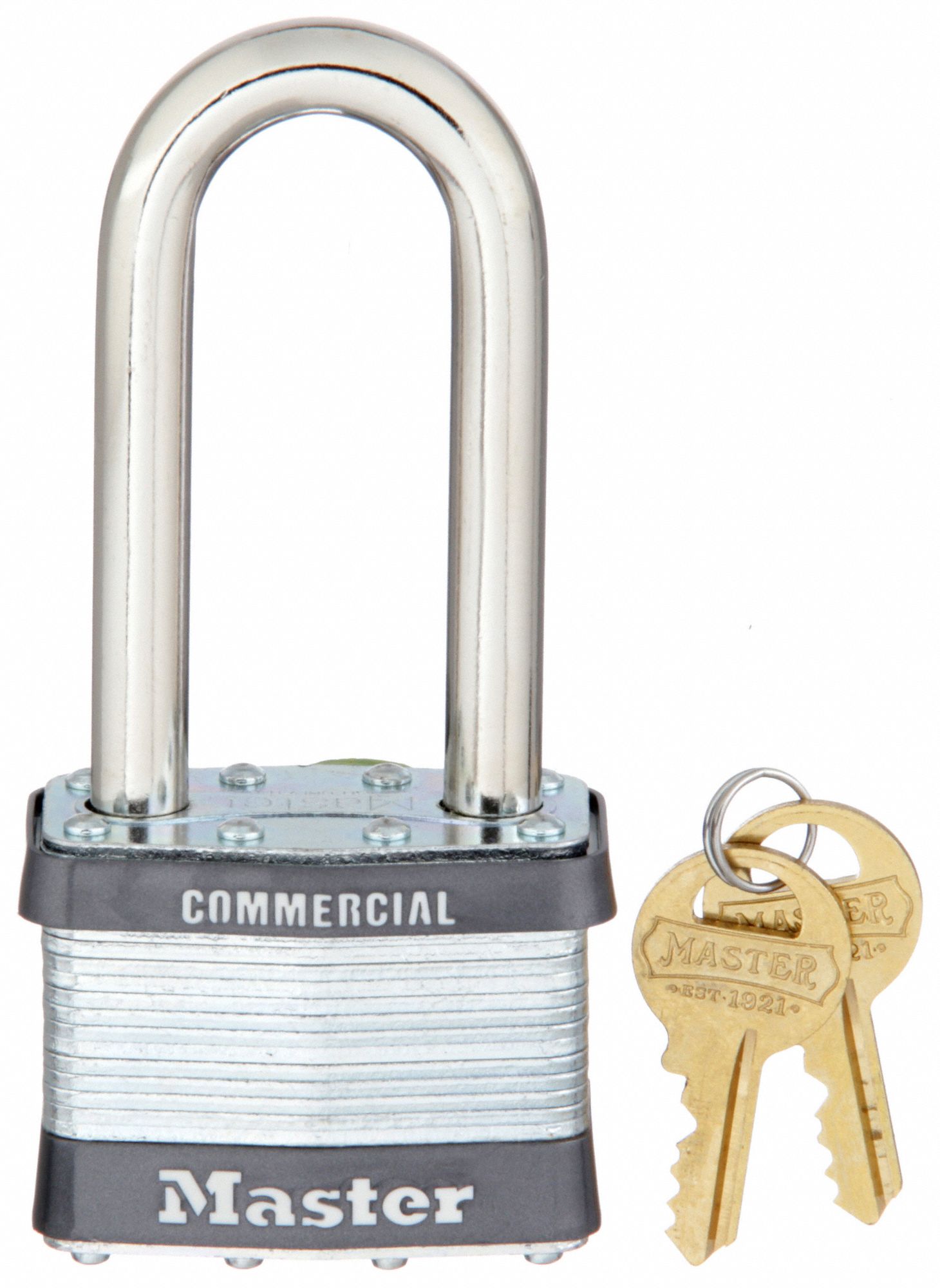 PADLOCK STL 2IN-4PIN 2-1/2INSHACKLE