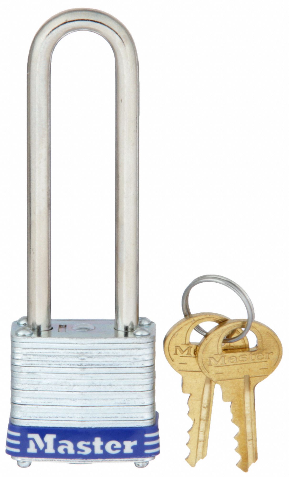 PADLOCK STL 1-1/8IN-4PIN 2-1/2INSHK