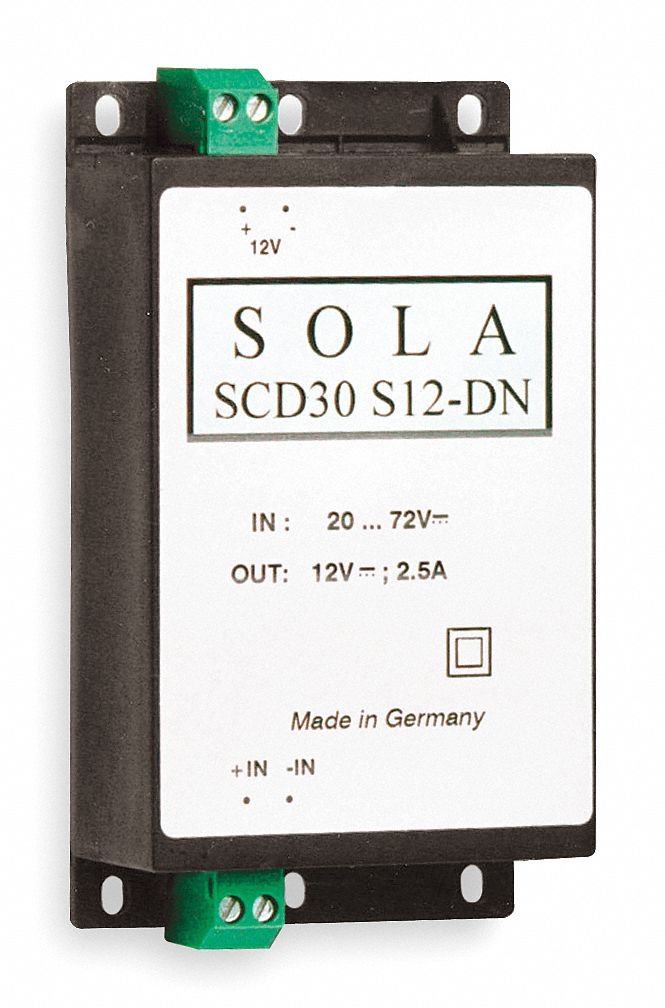 SOLAHD Industrial DC to DC Converter 20 to 72 V DC, Single, 5V DC, 30W