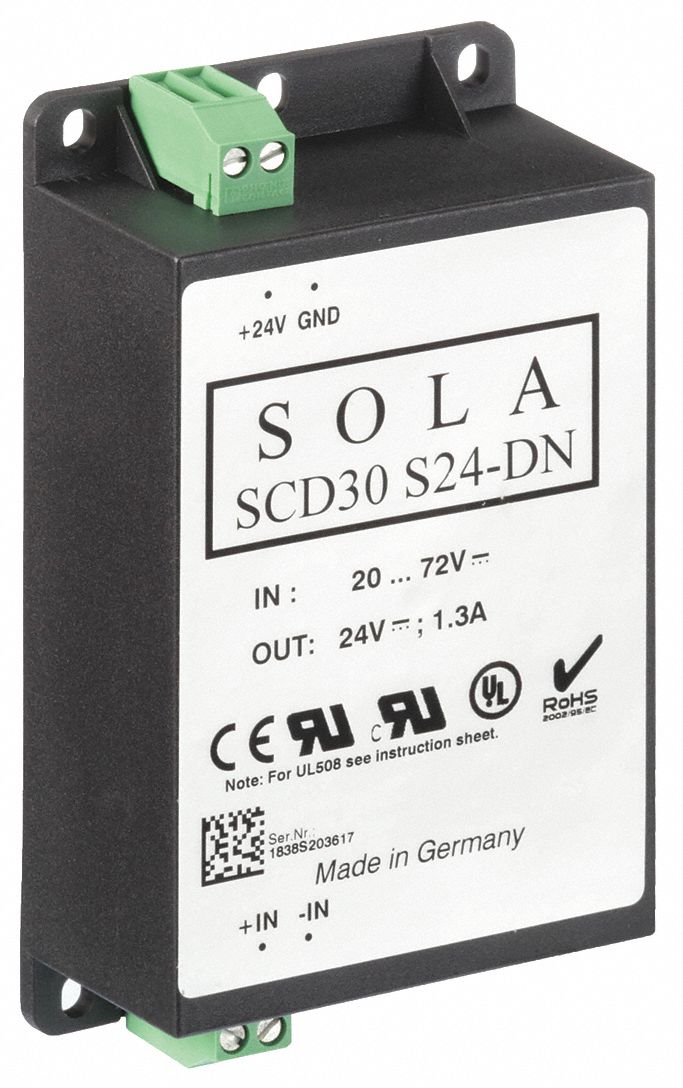 SOLAHD, 20 to 72 V DC, Single, Industrial DC to DC Converter 3TA34