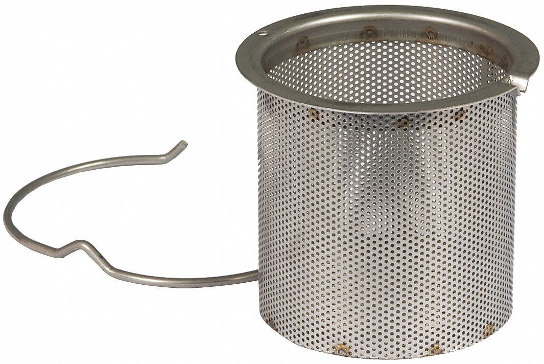 FLAME ARRESTOR SILVER, STAINLESS STEEL, SILVER, 3-5/8 IN