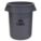 UTILITY CONTAINER,32 GAL.,GRAY