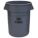 UTILITY CONTAINER,32 GAL.,GRAY