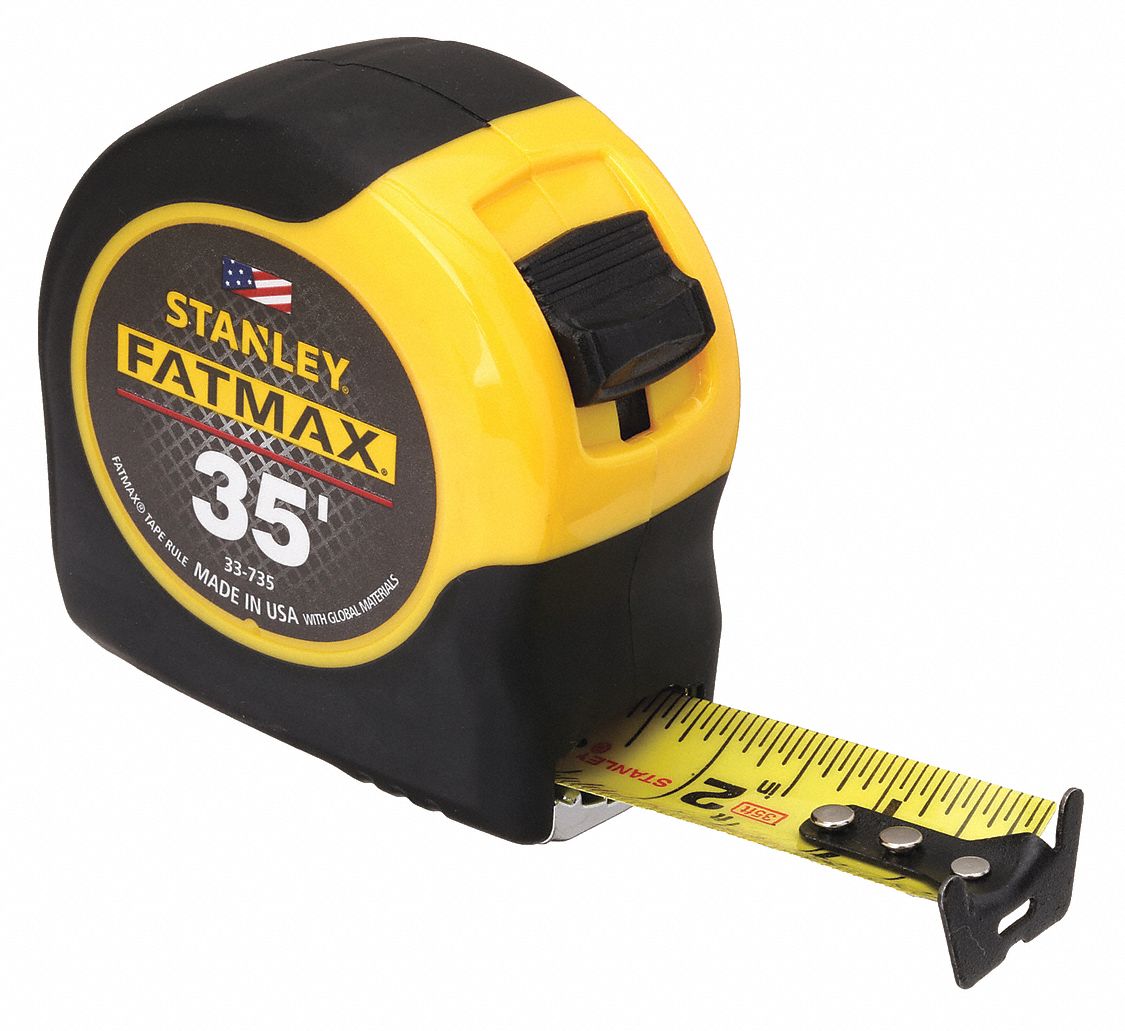 Stanley FatMax Tape Measure, 35 Ft. x 1-1/4 In.