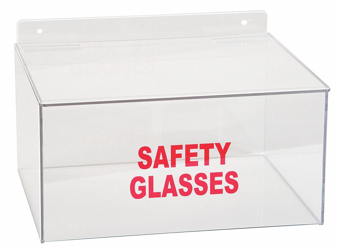Grainger Approved Safety Glasses Dispenser 6 25 In H X 12 In W X 9 In D 20 Pairs 3tca8 3tca8