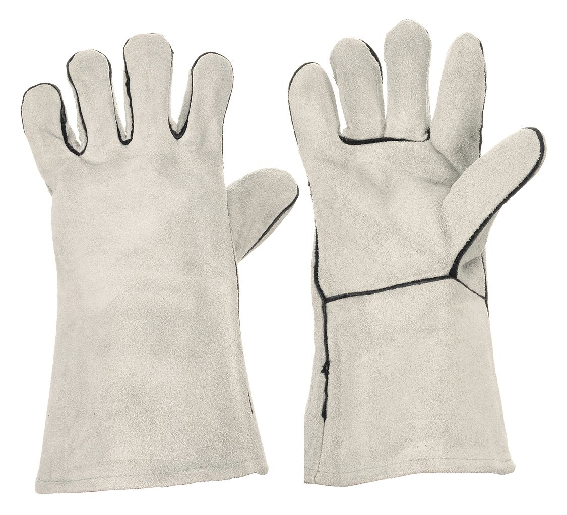 Welding Gloves, Stick, 14", L, PR