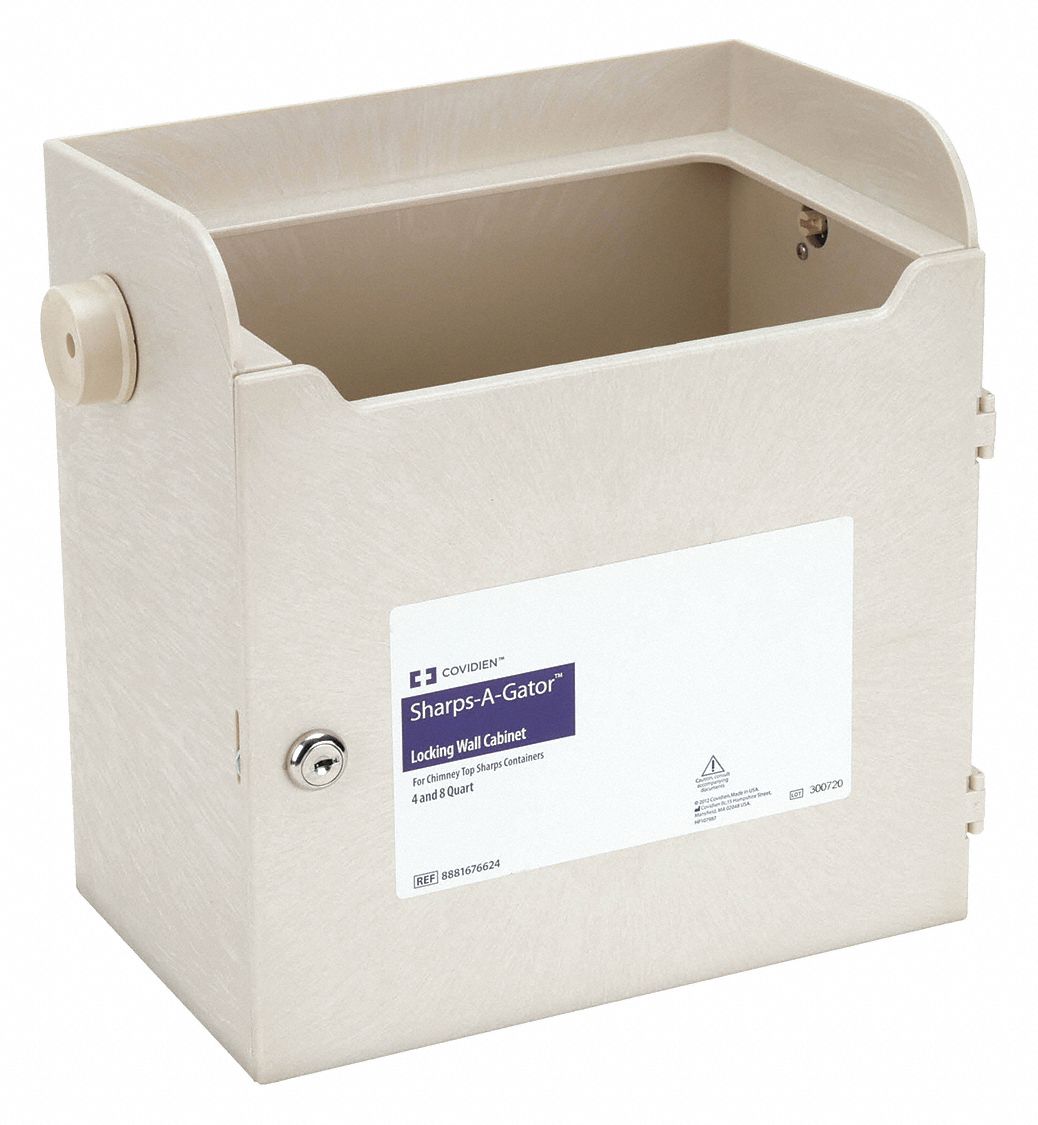 Disposal Container Cabinet Polypropylene