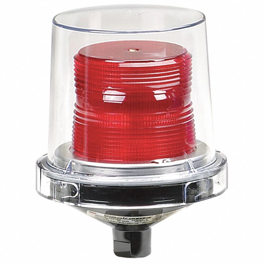 WARNING LIGHT,RED,INCANDESCENT,POLY