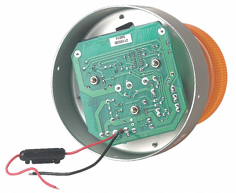 FEDERAL SIGNAL Strobe Light, Strobe, 12 to 48V DC, Flashes per Minute