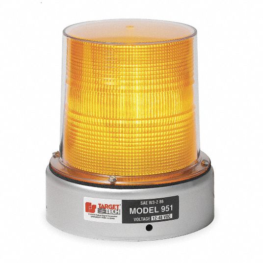 FEDERAL SIGNAL, Amber, Strobe, Strobe Light 3TDP821174202 Grainger