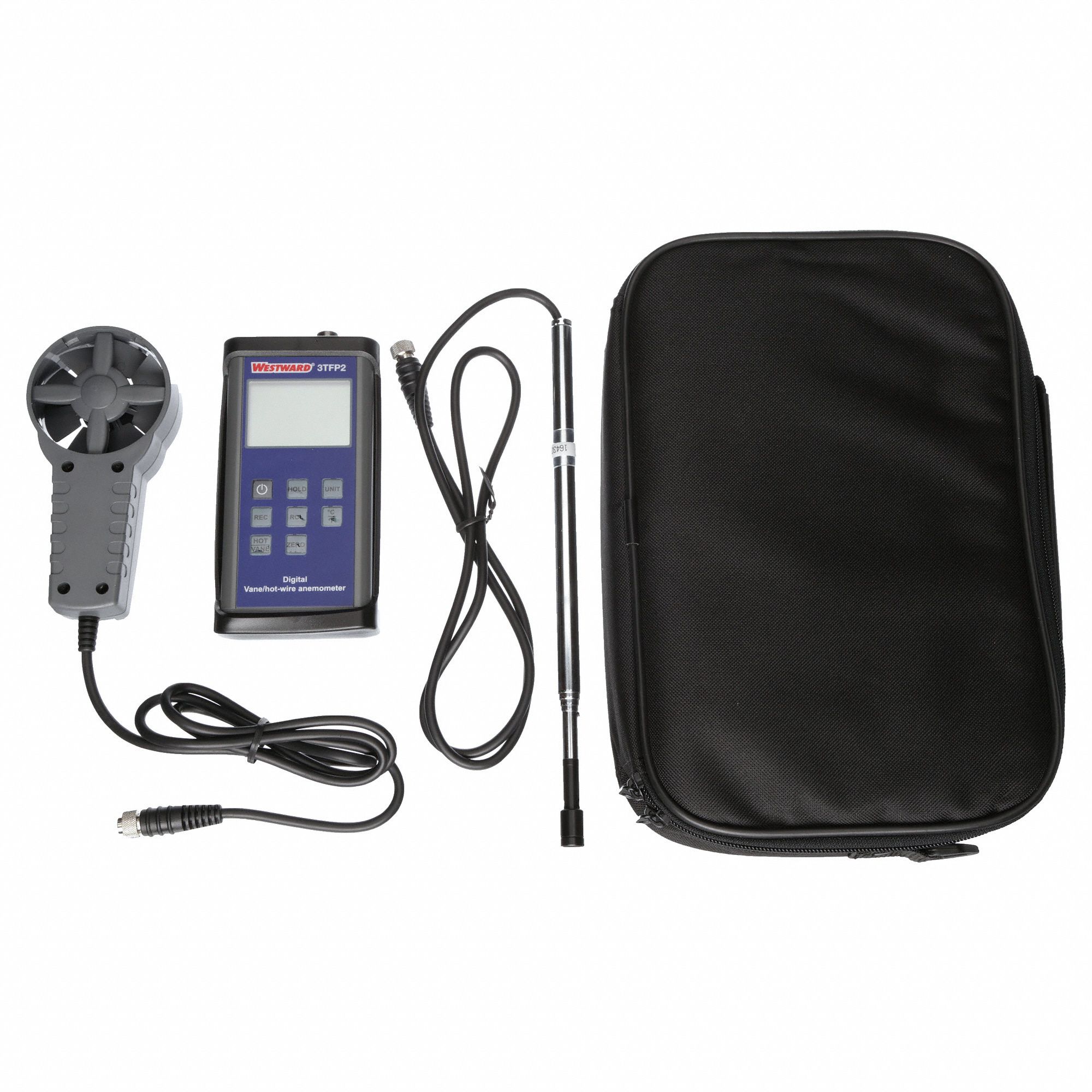 WESTWARD Anemometer, Rotating Vane and Hot Wire, No, No 3TFP23TFP2