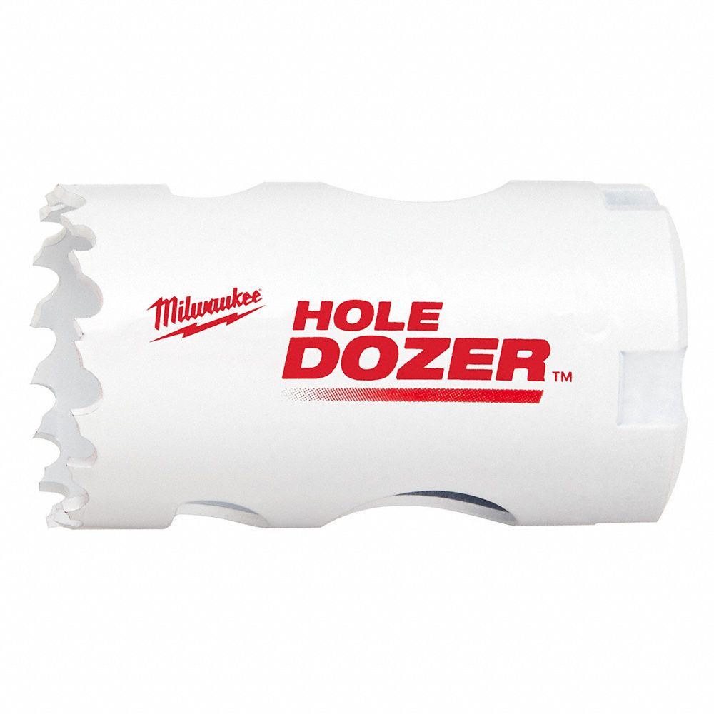 HOLE SAW, BI-METAL/ICE HARD/1-5/8 IN CUT/5/8