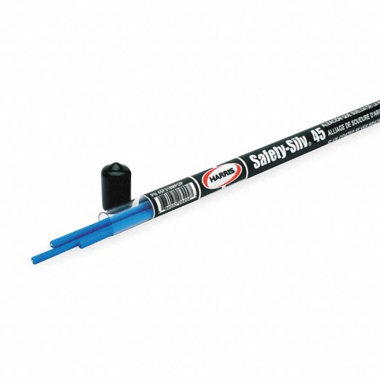 HARRIS Brazing Rod, Flux, 1/16x18, 12251370 F, PK3 3THE545F318MPOP