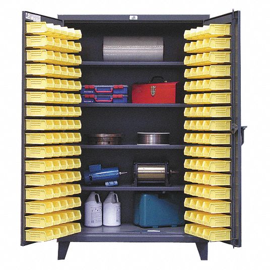 Strong Hold 36-BS-244 - 36W x 24D x 78H 4 Shelf Bin Storage Cabinet