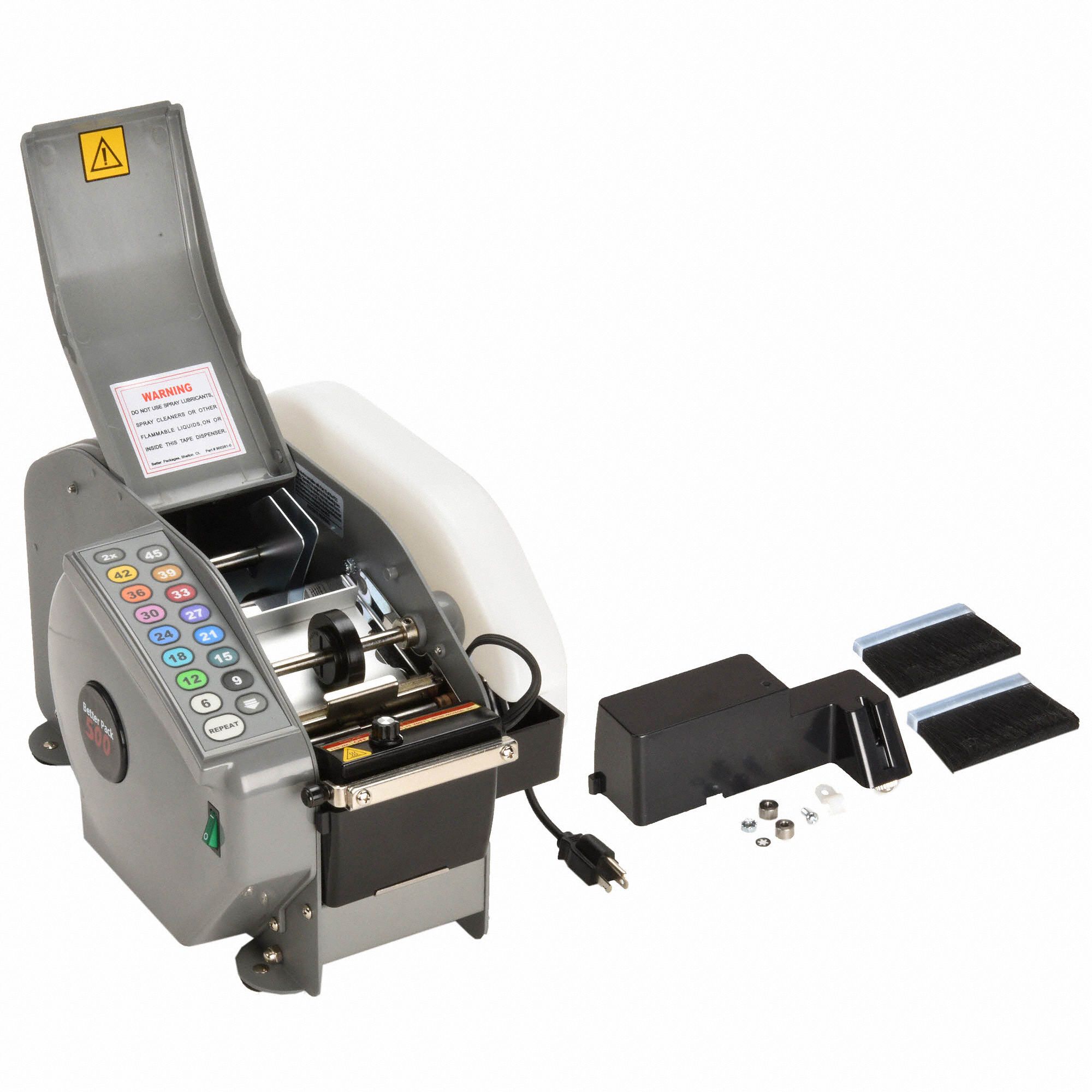 BETTER PACK Tape Dispenser Electric, For 3 in Max Tape Wd, For 7 1/2