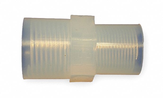 PFA Straight 1/4 in NPT 1/8 in NPT