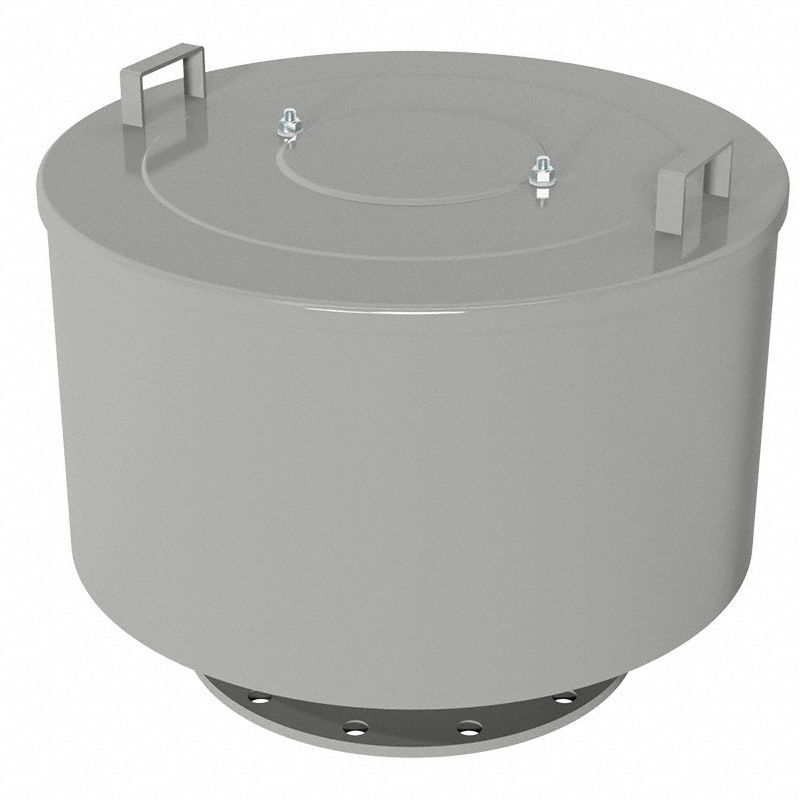 Filter Silencer 8 Flange Inlet 1800 cfm