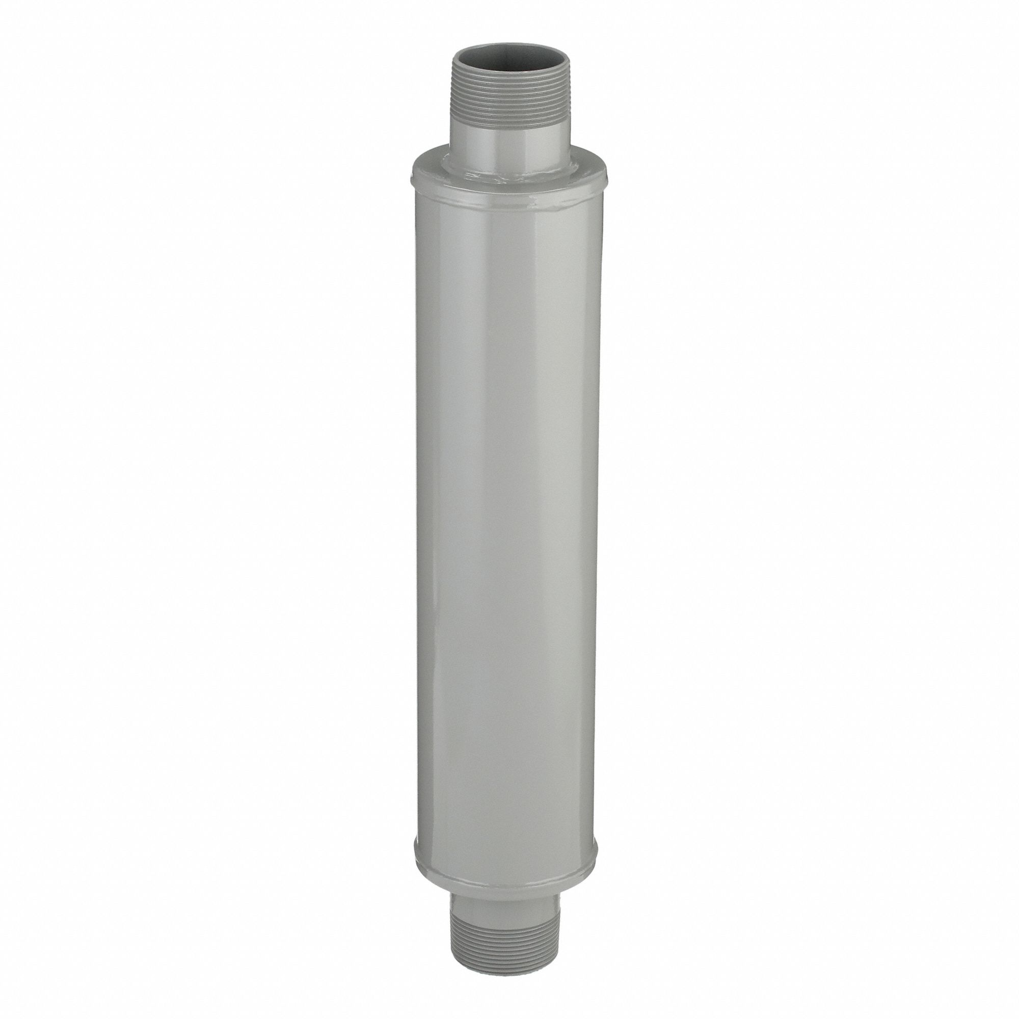 Inlet/Discharge Silencers: 2 1/2 in (M)NPT Inlet Size, 385 cfm, 23.68 in Overall Ht