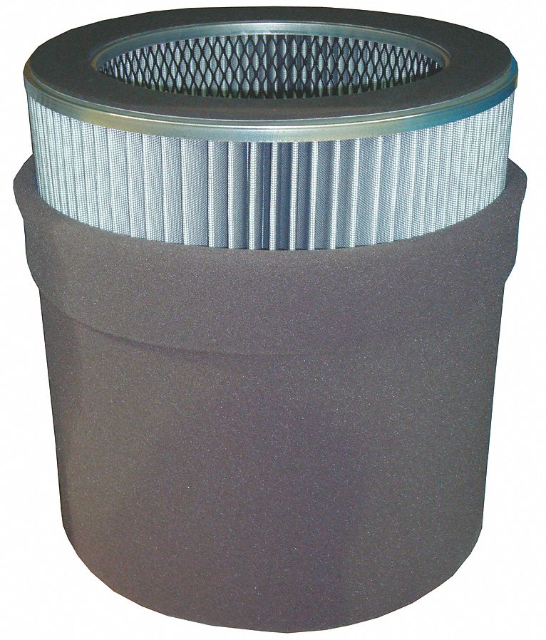 Filter Element: Polyester, 21.5 in Overall Ht, 14 in Inside Dia, 19 5/8 in Outside Dia, 485P