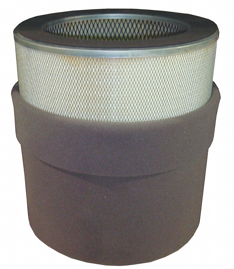 Filter Element: Paper, 21.5 in Overall Ht, 14 in Inside Dia, 19 5/8 in Outside Dia, 484P