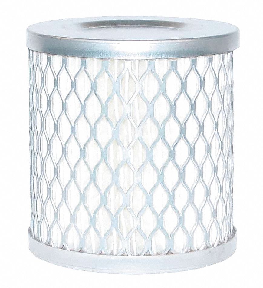 Filter Element: Paper, 2.68 in Overall Ht, 1 1/2 in Inside Dia, 2 1/2 in Outside Dia, 824