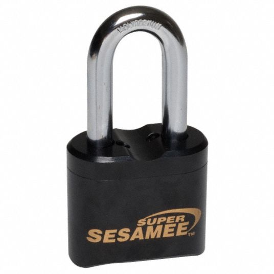 Combination Padlock, Bottom Dial Location - Grainger
