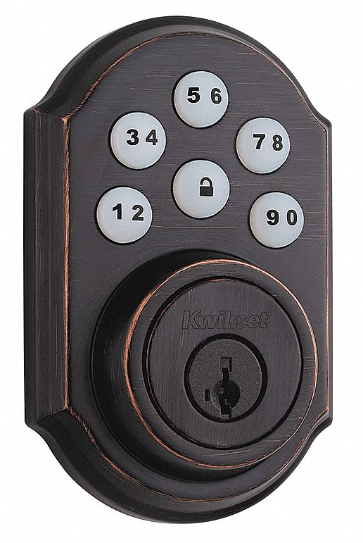 keyless deadbolt lock