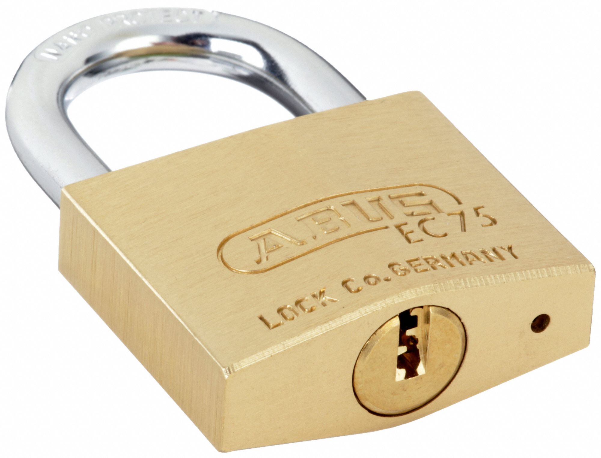 Padlock: 7/8 in Vertical Shackle Clearance, 55/64 in Horizontal Shackle  Clearance, 7345 Key, ABUS