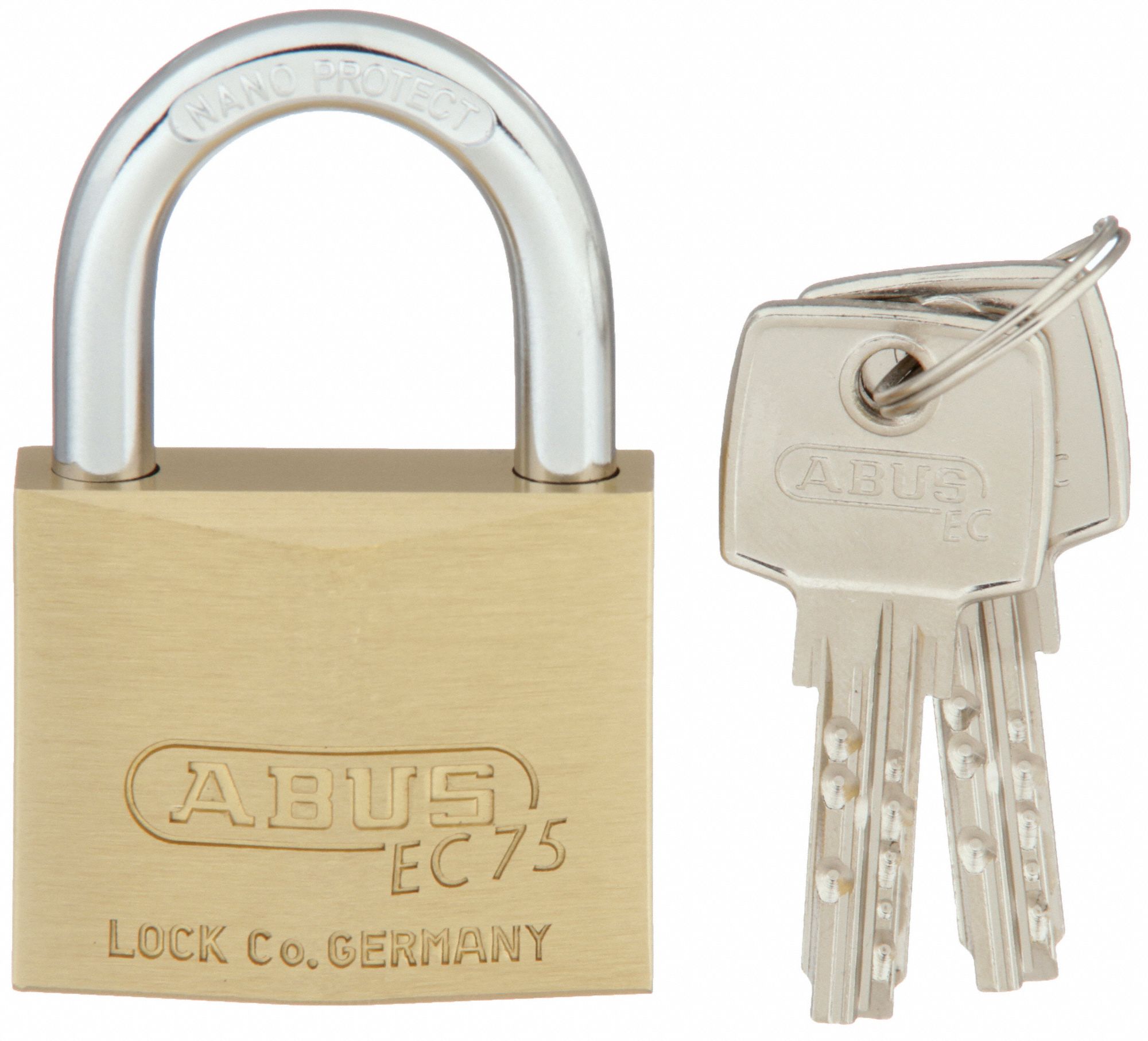 7/8 in Vertical Shackle Clearance, 55/64 in Horizontal Shackle Clearance, Padlock 3TMT575/40
