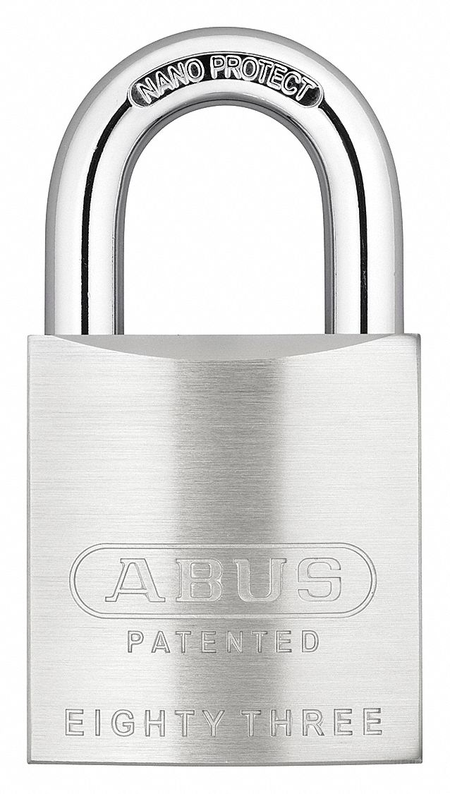 ABUS 83/45 Brass 83 Series Keyed Alike Padlock Set 2 locks 