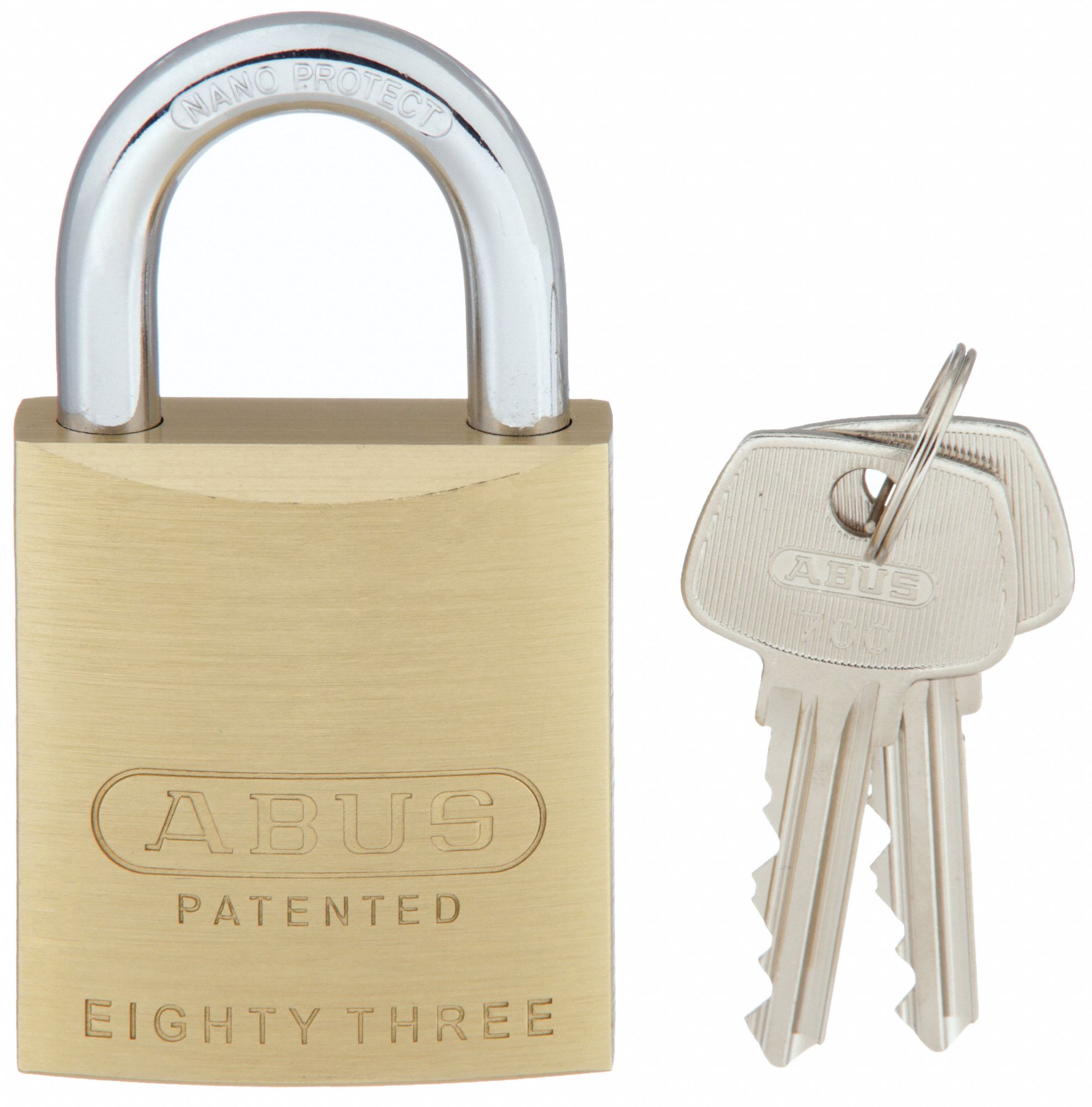 KEYED PADLOCK,ALIKE,1-3/4
