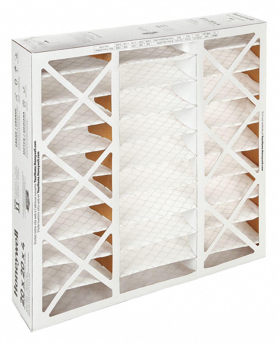 HONEYWELL HOME, Panel, MERV 11, Furnace Air Cleaner Filter 3TMZ6