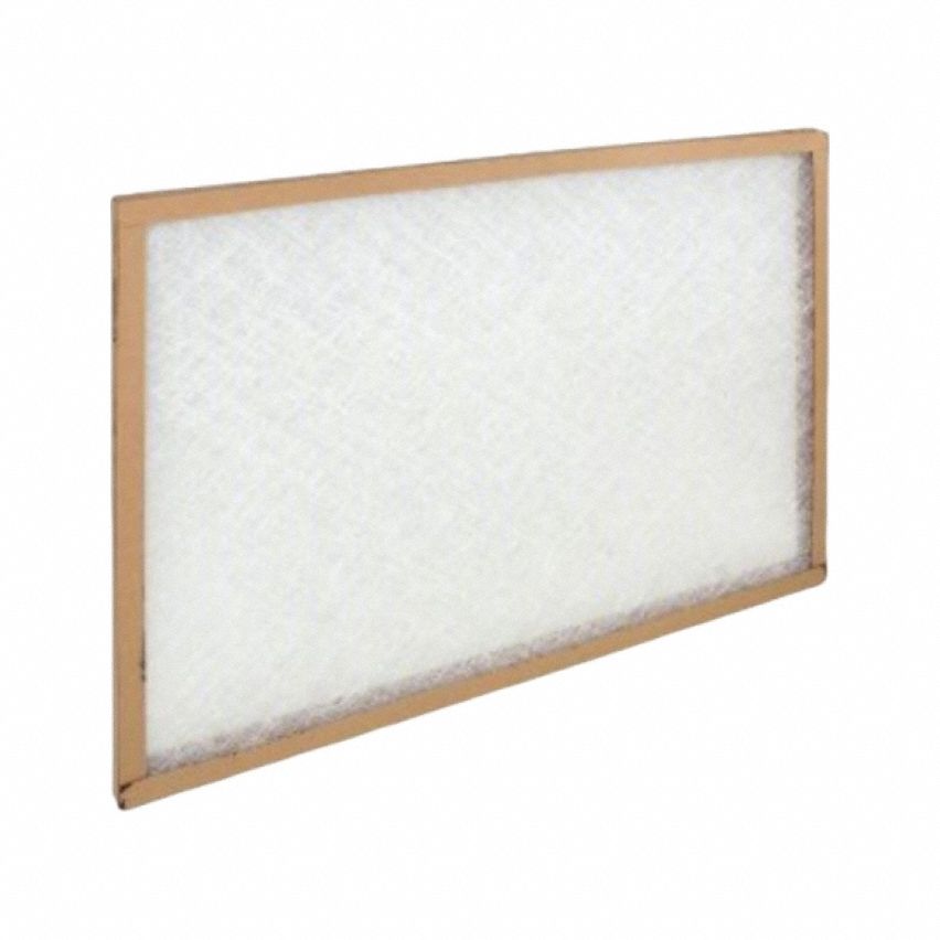 Non-Pleated Air Filter,  30x16x1,  MERV 1