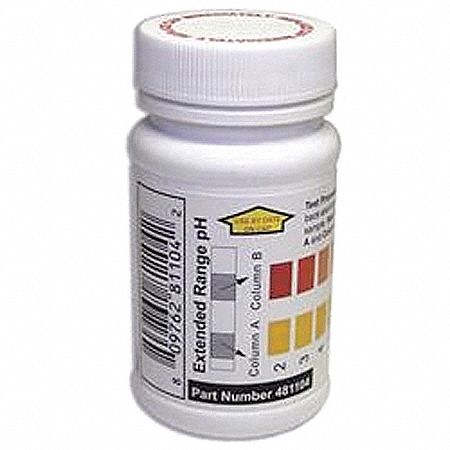 INDUSTRIAL TEST SYSTEMS Test Strips 50 PK Testing Parameter: pH Range ...