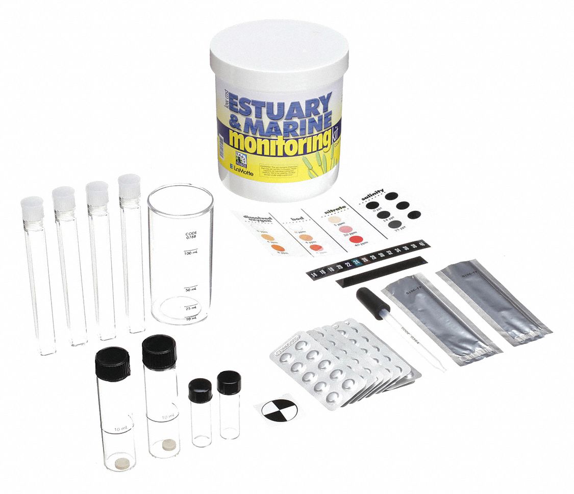 LAMOTTE, Water Test Education Kit 3TRG35911 Grainger