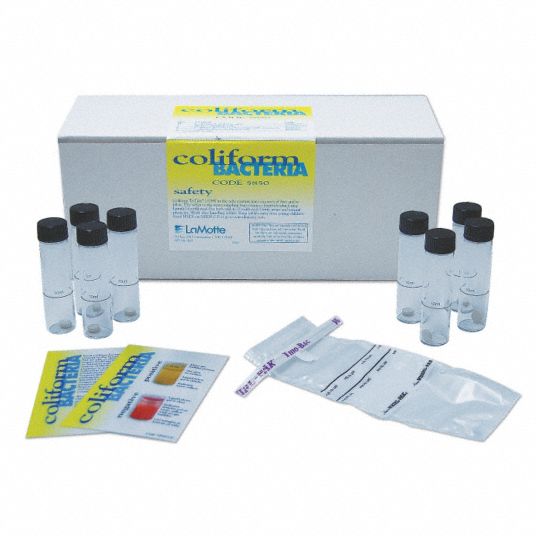 LAMOTTE Water Test Education Kit Coliform Bacteria, Presence/Absence
